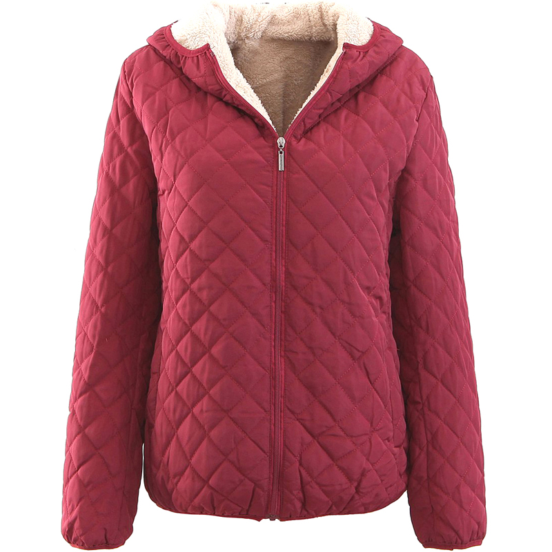 Red Wine Padded Jacket